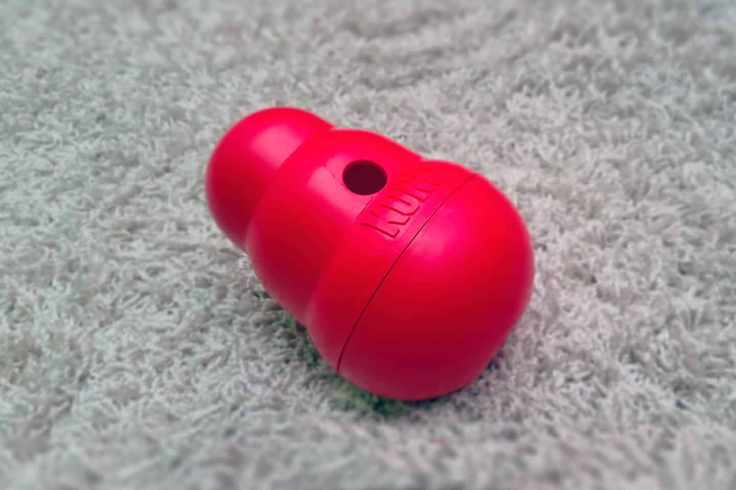 Kong Wobbler;Treat Dispenser Dog Toy in Red, Size: Large | PetSmart